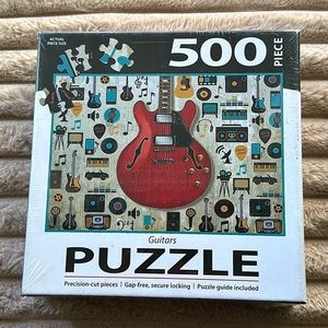 Guitars Puzzle 500 pieces